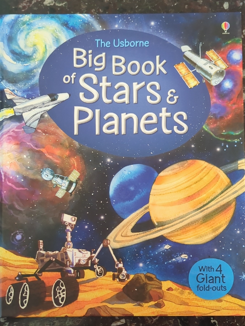Usborne Big Book of Stars & Planets - Colorful Space Cover